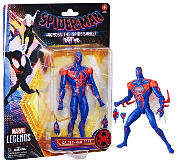 Spider-Man: Across the Spider-Verse Marvel Legends Akció Figura Spider-Man 2099 15 cm