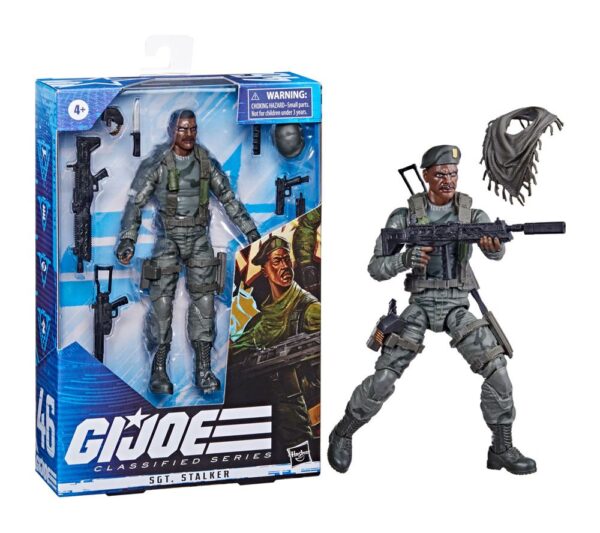 G.I. Joe Classified Series Akció Figura 2023 Sgt. Stalker 15 cm