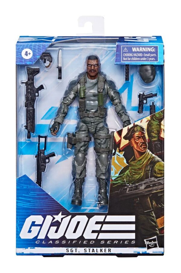 G.I. Joe Classified Series Akció Figura 2023 Sgt. Stalker 15 cm
