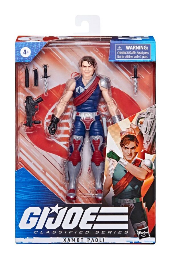 G.I. Joe Classified Series Akció Figura 2023 Xamot Paoli 15 cm