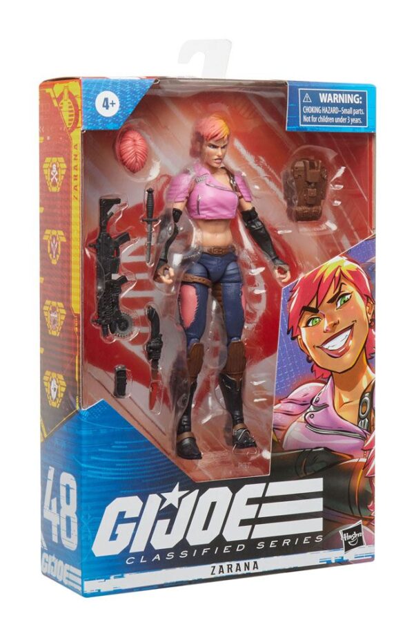 G.I. Joe Classified Series Akció Figura 2023 Zarana 15 cm