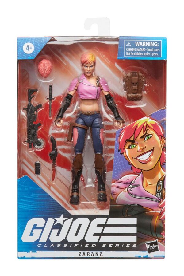 G.I. Joe Classified Series Akció Figura 2023 Zarana 15 cm
