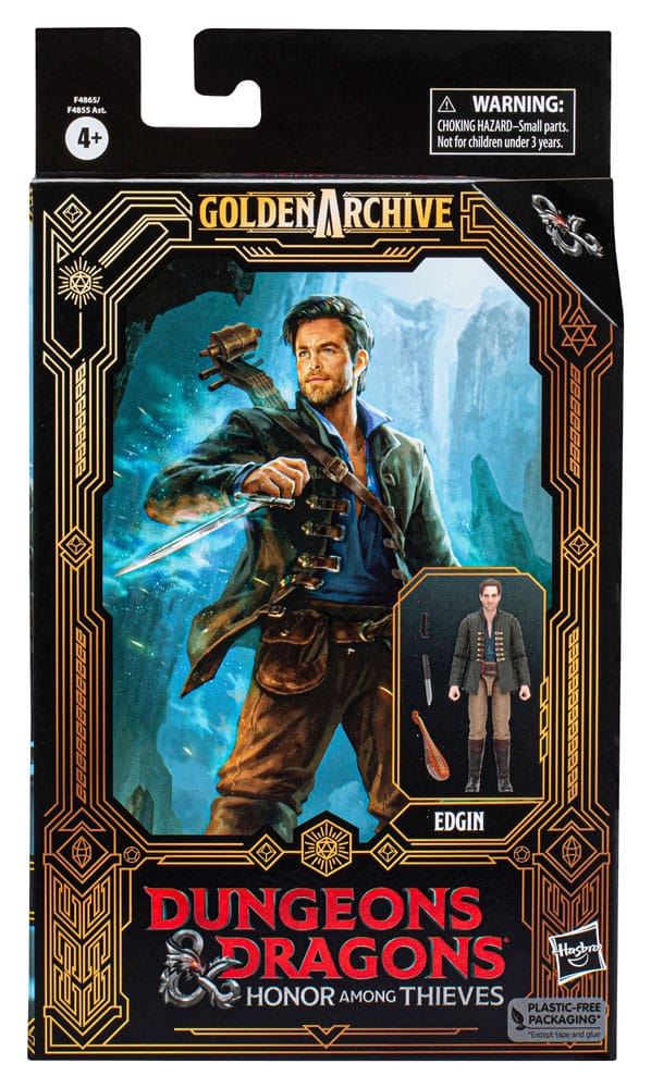 Dungeons & Dragons: Honor Among Thieves Golden Archive Akció Figura Edgin 15 cm Dungeons & Dragons: Honor Among Thieves Golden Archive Akció Figura Edgin 15 cm