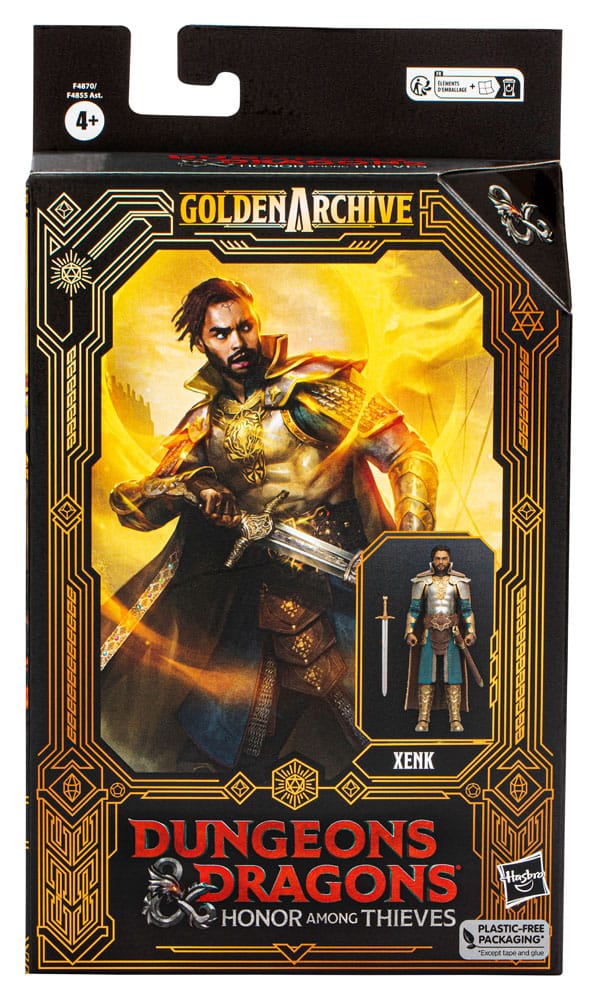 Dungeons & Dragons: Honor Among Thieves Golden Archive Akció Figura Xenk 15 cm Dungeons & Dragons: Honor Among Thieves Golden Archive Akció Figura Xenk 15 cm