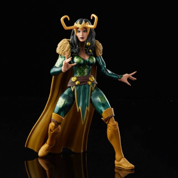 Marvel Legends Retro Collection Series Akció Figura 2022 Loki - Agent of Asgard 10 cm