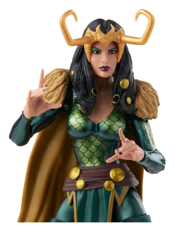Marvel Legends Retro Collection Series Akció Figura 2022 Loki - Agent of Asgard 10 cm