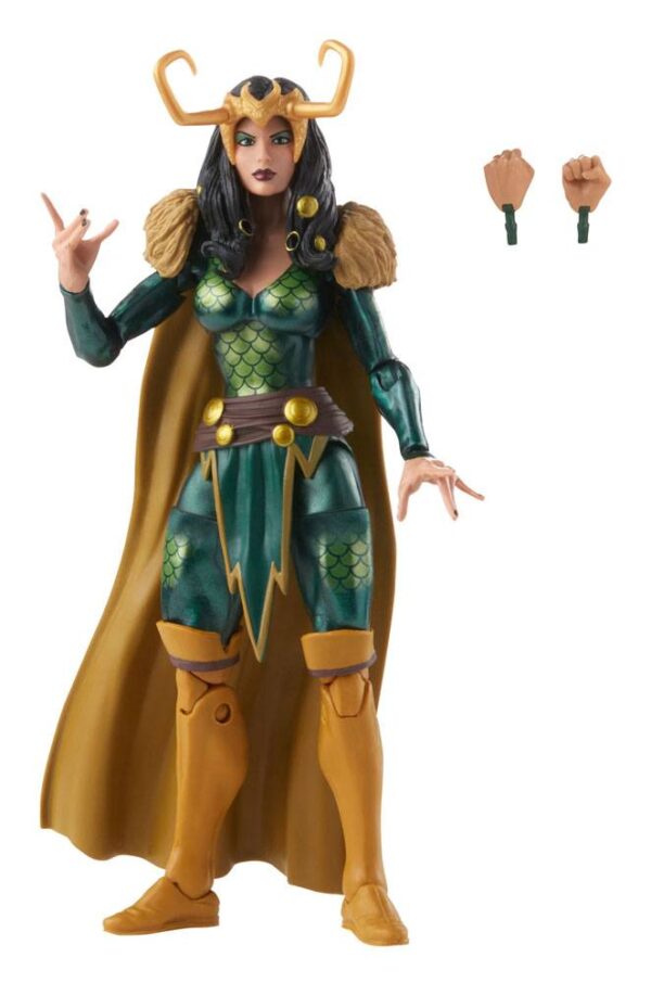 Marvel Legends Retro Collection Series Akció Figura 2022 Loki - Agent of Asgard 10 cm