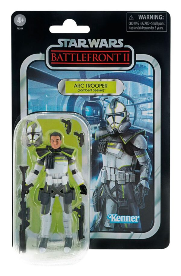 Star Wars: Battlefront II Vintage Collection Gaming Greats Akció Figura 2022 ARC Trooper (Lambent Seeker) 10 cm Star Wars: Battlefront II Vintage Collection Gaming Greats Akció Figura 2022 ARC Trooper (Lambent Seeker) 10 cm