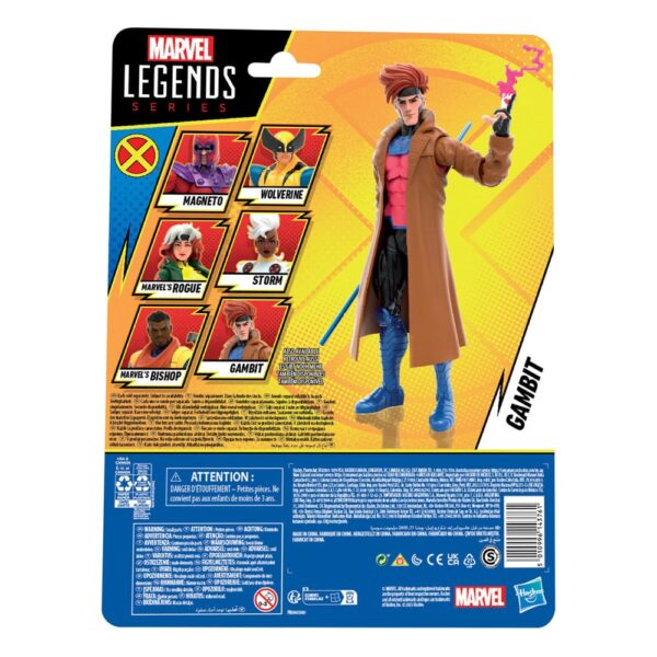 X-Men '97 Marvel Legends Akció Figura Gambit 15 cm
