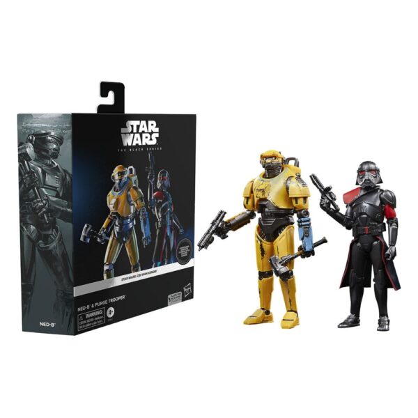 Star Wars: Obi-Wan Kenobi Black Series Akció Figura 2-Pack NED-B & Purge Trooper Exclusive 15 cm Star Wars: Obi-Wan Kenobi Black Series Akció Figura 2-Pack NED-B & Purge Trooper Exclusive 15 cm