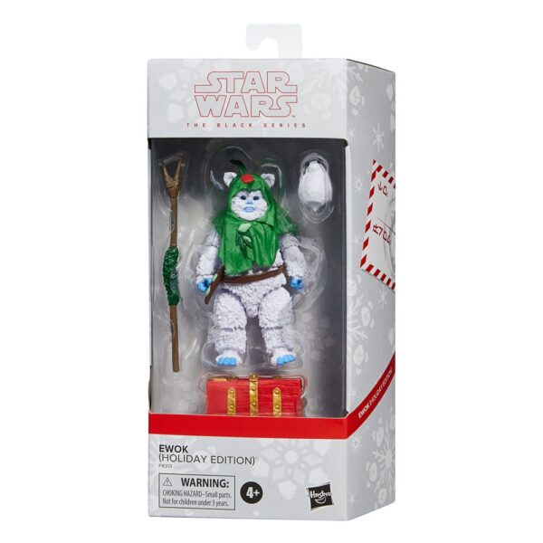 Star Wars Black Series Akció Figura Ewok (Holiday Edition) 15 cm Star Wars Black Series Akció Figura Ewok (Holiday Edition) 15 cm