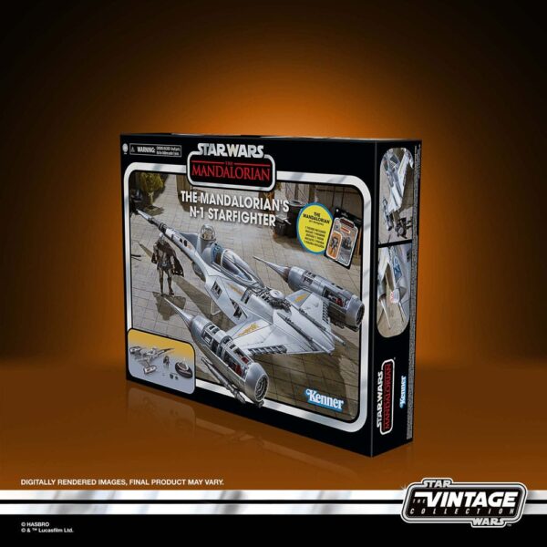 Star Wars The Mandalorian Vintage Collection Jármű The Mandalorian's N-1 Starfighter Star Wars The Mandalorian Vintage Collection Jármű The Mandalorian's N-1 Starfighter