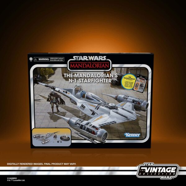 Star Wars The Mandalorian Vintage Collection Jármű The Mandalorian's N-1 Starfighter Star Wars The Mandalorian Vintage Collection Jármű The Mandalorian's N-1 Starfighter