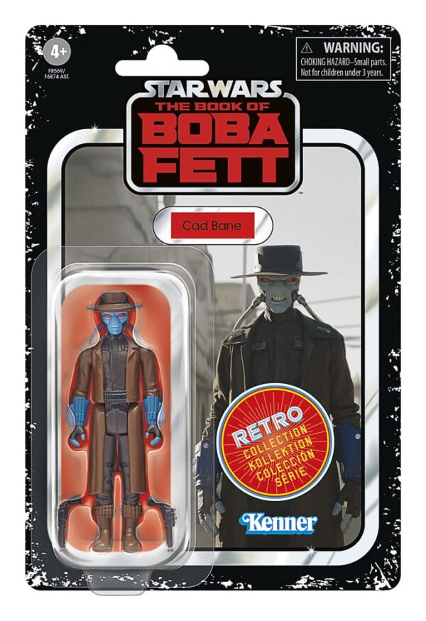 Star Wars: The Book of Boba Fett Retro Collection Akció Figura Cad Bane 10 cm