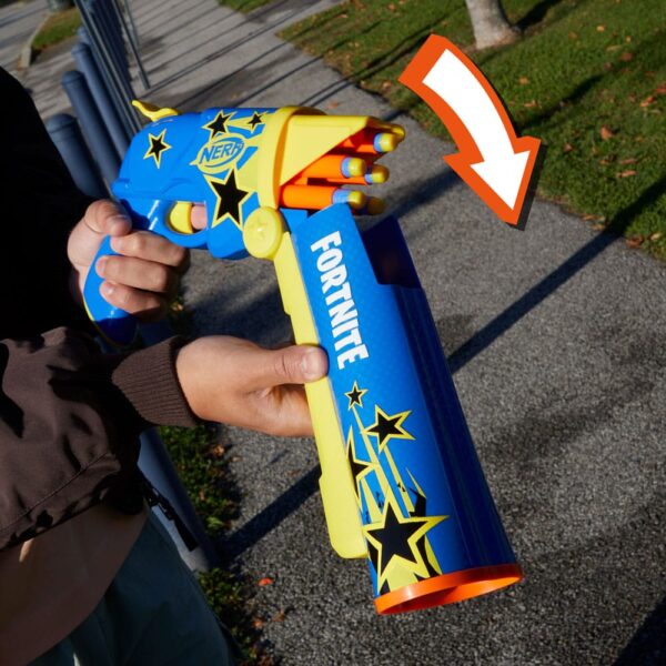 Fortnite NERF Half Tone Hero Blaster Fortnite NERF Half Tone Hero Blaster