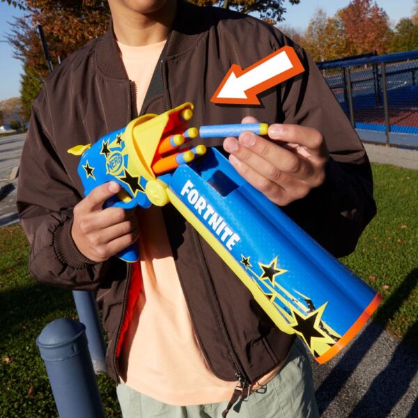 Fortnite NERF Half Tone Hero Blaster Fortnite NERF Half Tone Hero Blaster
