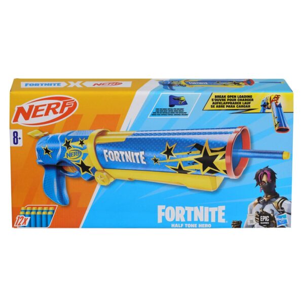 Fortnite NERF Half Tone Hero Blaster Fortnite NERF Half Tone Hero Blaster