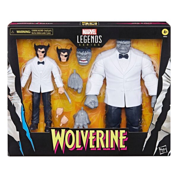 Wolverine 50th Anniversary Marvel Legends Akció Figura 2-Pack Marvel's Patch & Joe Fixit 15 cm