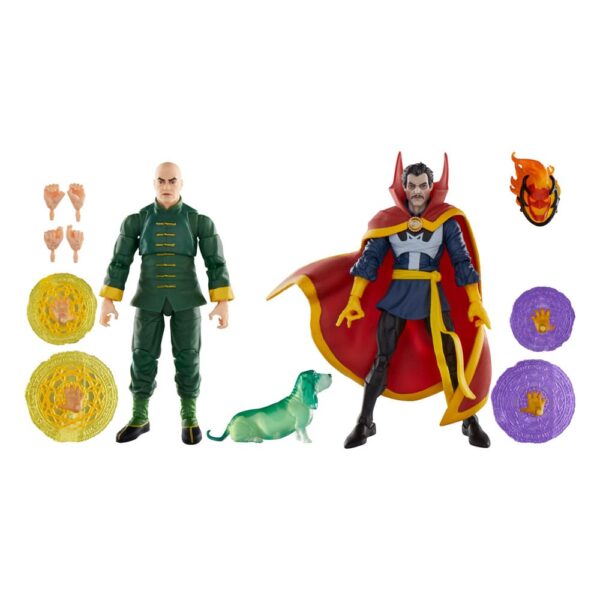 Doctor Strange Marvel Legends Akció Figura 3-Pack Doctor Strange, Wong & Bats 15 cm