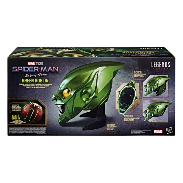 Spider-Man: No Way Home Marvel Legends Roleplay Replika Green Goblin Premium Helmet