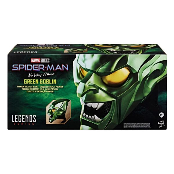 Spider-Man: No Way Home Marvel Legends Roleplay Replika Green Goblin Premium Helmet