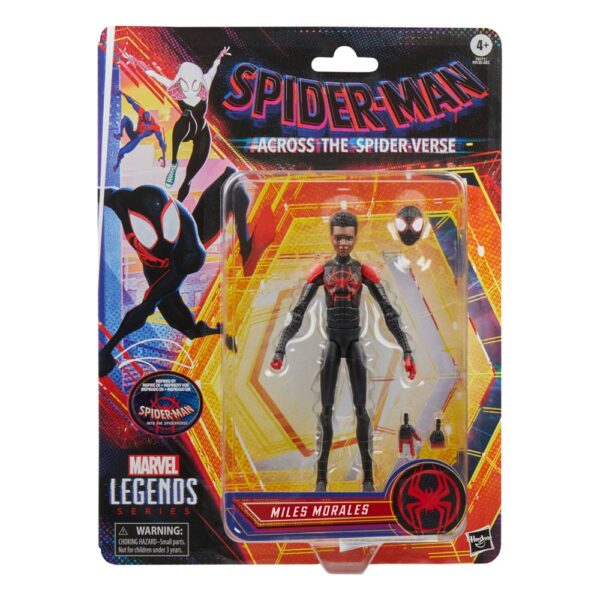 Spider-Man: Across the Spider-Verse Marvel Legends Akció Figura Miles Morales 15 cm