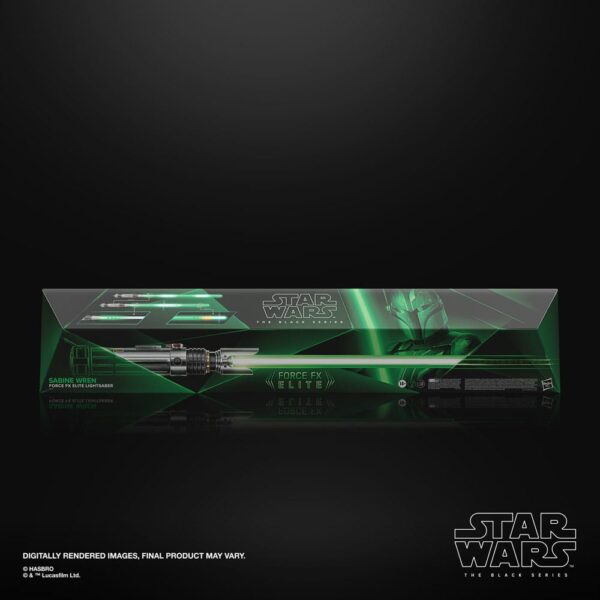 Star Wars: Ahsoka Black Series Replika Force FX Elite Lightsaber Sabine Wren Star Wars: Ahsoka Black Series Replika Force FX Elite Lightsaber Sabine Wren