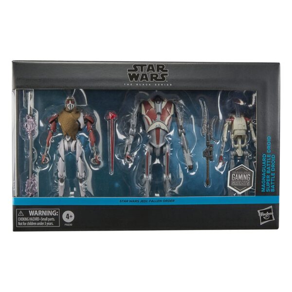 Star Wars Jedi: Survivor Black Series Akció Figura 3-Pack Magna Guard, Super Battle Droid & Battle Droid