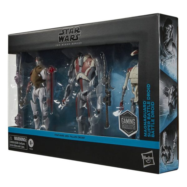 Star Wars Jedi: Survivor Black Series Akció Figura 3-Pack Magna Guard, Super Battle Droid & Battle Droid