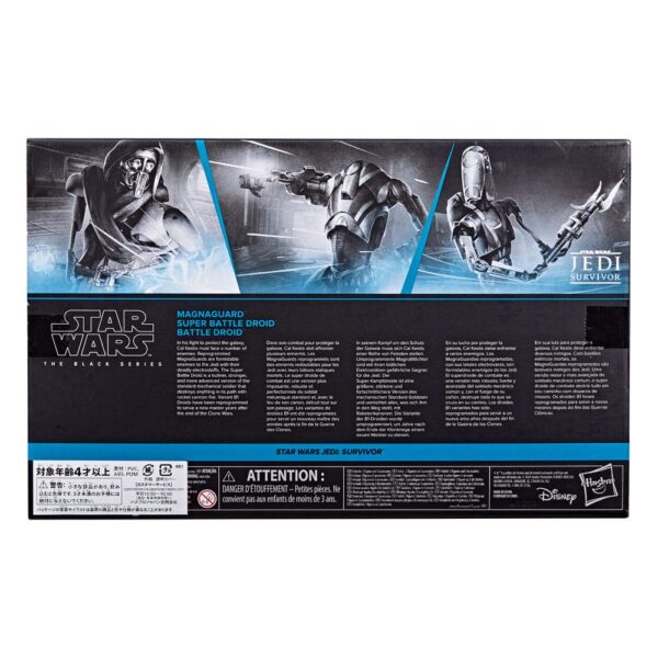 Star Wars Jedi: Survivor Black Series Akció Figura 3-Pack Magna Guard, Super Battle Droid & Battle Droid