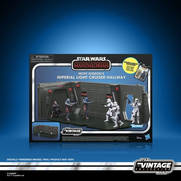 Star Wars: The Mandalorian Vintage Collection Tantive IV Hallway with Mandalorian Privateer Figura 10 cm Star Wars: The Mandalorian Vintage Collection Tantive IV Hallway with Mandalorian Privateer Figura 10 cm