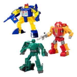 Transformers Legacy United Deluxe Class Akció Figura 3-Pack Go-Bot Guardians 14 cm