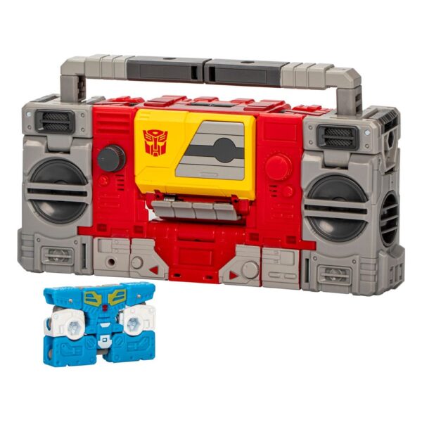 The Transformers: The Movie Generations Studio Series Voyager Class Akció Figura Autobot Blaster & Eject 16 cm