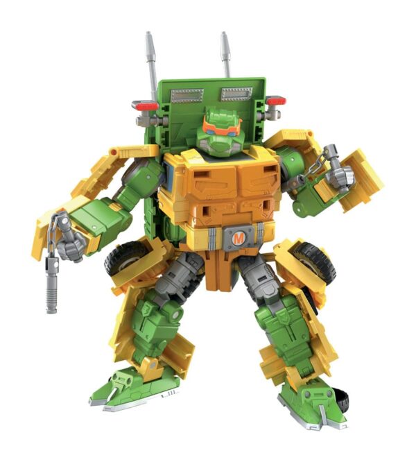Transformers x Teenage Mutant Ninja Turtles Akció Figura Party Wallop 18 cm