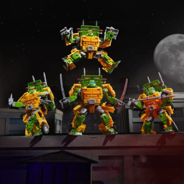 Transformers x Teenage Mutant Ninja Turtles Akció Figura Party Wallop 18 cm