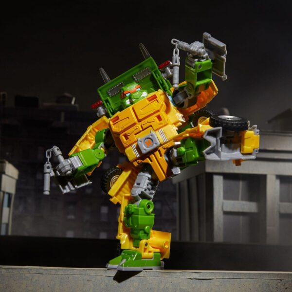 Transformers x Teenage Mutant Ninja Turtles Akció Figura Party Wallop 18 cm