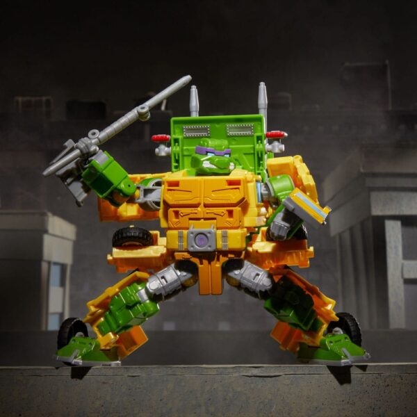 Transformers x Teenage Mutant Ninja Turtles Akció Figura Party Wallop 18 cm