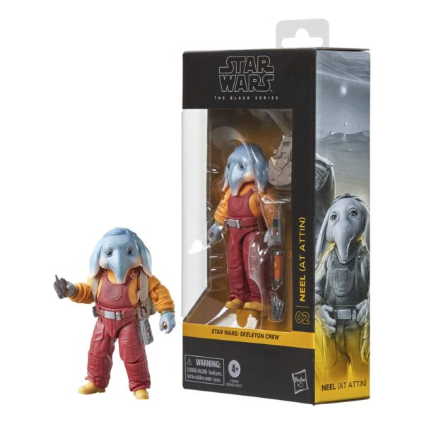 Star Wars: Skeleton Crew Black Series Akció Figura Neel (At Attin) 15 cm Star Wars: Skeleton Crew Black Series Akció Figura Neel (At Attin) 15 cm