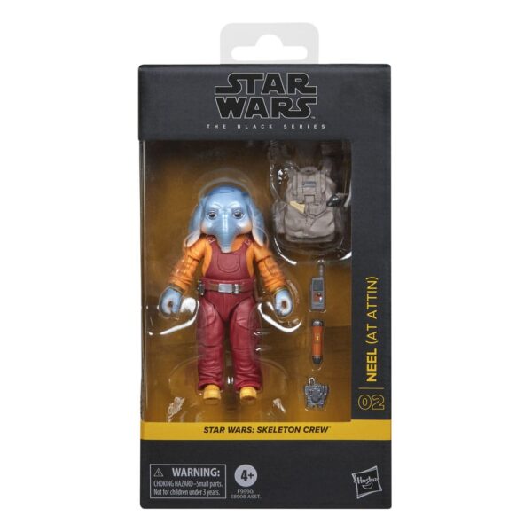 Star Wars: Skeleton Crew Black Series Akció Figura Neel (At Attin) 15 cm Star Wars: Skeleton Crew Black Series Akció Figura Neel (At Attin) 15 cm
