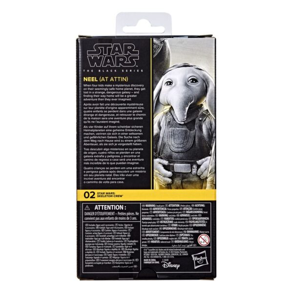 Star Wars: Skeleton Crew Black Series Akció Figura Neel (At Attin) 15 cm Star Wars: Skeleton Crew Black Series Akció Figura Neel (At Attin) 15 cm