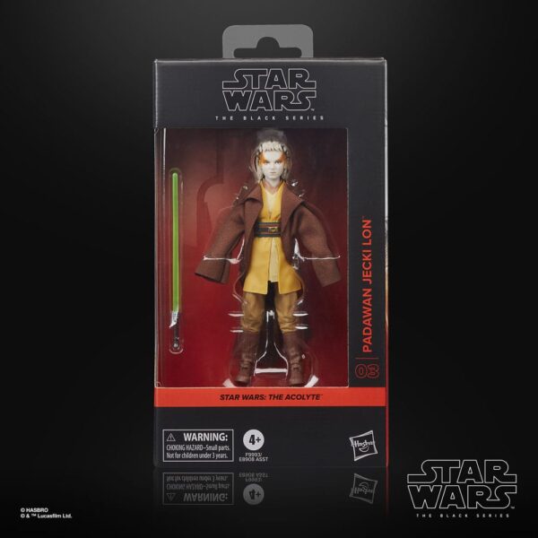 Star Wars: The Acolyte Black Series Akció Figura Padawan Jecki Lon 15 cm Star Wars: The Acolyte Black Series Akció Figura Padawan Jecki Lon 15 cm
