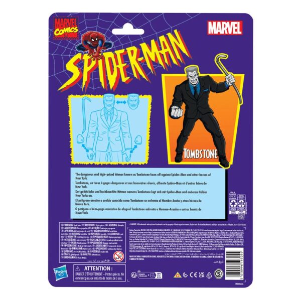 Spider-Man Comics Marvel Legends Akció Figura Tombstone 15 cm