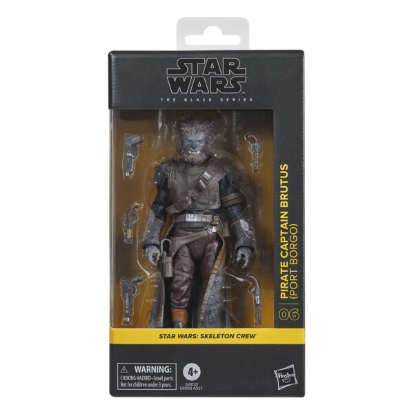 Star Wars: Skeleton Crew Black Series Akció Figura Pirate Capitaine Brutus (Port Borgo) 15 cm Star Wars: Skeleton Crew Black Series Akció Figura Pirate Capitaine Brutus (Port Borgo) 15 cm