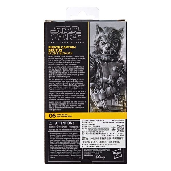 Star Wars: Skeleton Crew Black Series Akció Figura Pirate Capitaine Brutus (Port Borgo) 15 cm Star Wars: Skeleton Crew Black Series Akció Figura Pirate Capitaine Brutus (Port Borgo) 15 cm