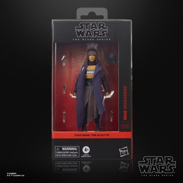 Star Wars: The Acolyte Black Series Akció Figura Mae (Assassin) 15 cm Star Wars: The Acolyte Black Series Akció Figura Mae (Assassin) 15 cm
