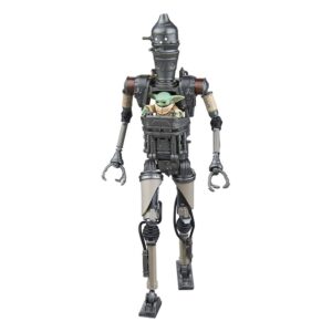 Star Wars: The Mandalorian Black Series Akció Figura 2-Pack IG-12 & Grogu 15 cm