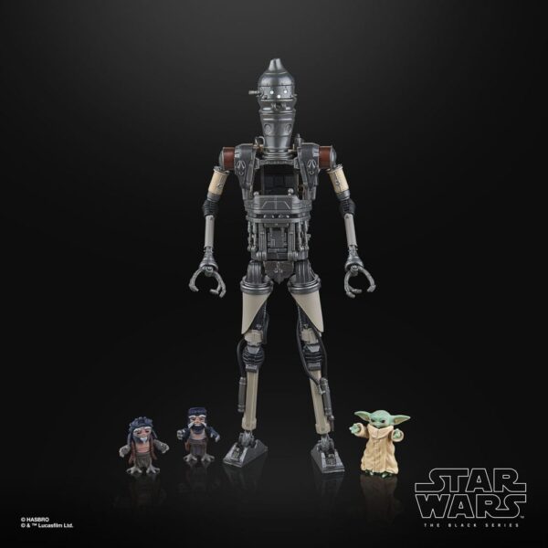 Star Wars: The Mandalorian Black Series Akció Figura 2-Pack IG-12 & Grogu 15 cm Star Wars: The Mandalorian Black Series Akció Figura 2-Pack IG-12 & Grogu 15 cm