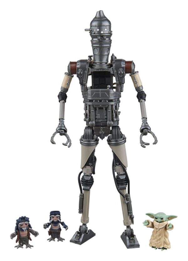 Star Wars: The Mandalorian Black Series Akció Figura 2-Pack IG-12 & Grogu 15 cm Star Wars: The Mandalorian Black Series Akció Figura 2-Pack IG-12 & Grogu 15 cm