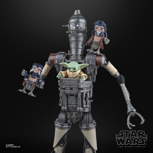 Star Wars: The Mandalorian Black Series Akció Figura 2-Pack IG-12 & Grogu 15 cm Star Wars: The Mandalorian Black Series Akció Figura 2-Pack IG-12 & Grogu 15 cm