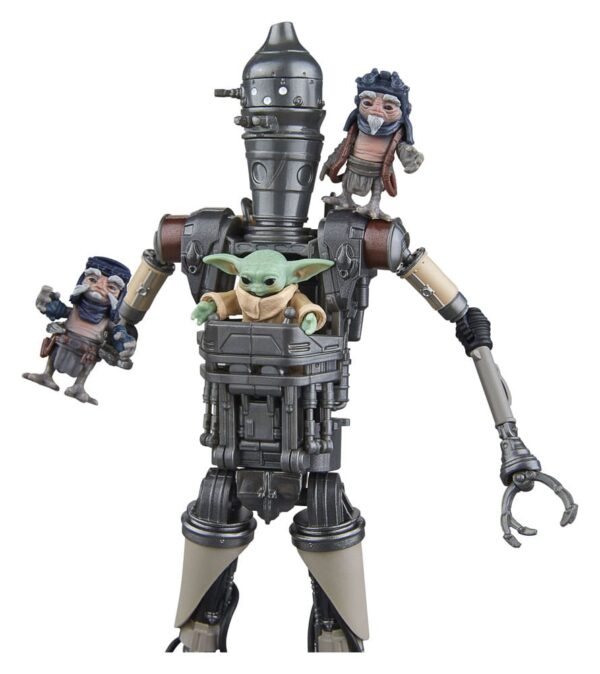 Star Wars: The Mandalorian Black Series Akció Figura 2-Pack IG-12 & Grogu 15 cm Star Wars: The Mandalorian Black Series Akció Figura 2-Pack IG-12 & Grogu 15 cm